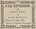 Went Jacob 1819-1903 (VPOG 14-08-1888 41 jarig huwelijk).jpg